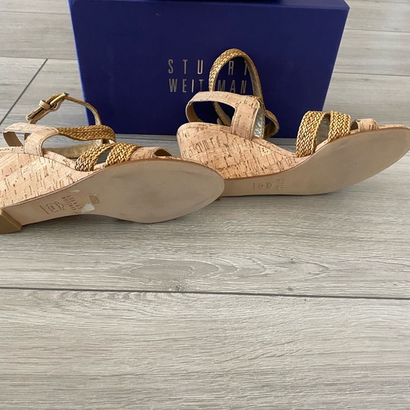 Stuart Weitzman Backlash Cork Wedge - Picture 3 of 3